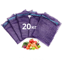 Сетка для кукурузы 20 кг фиолетовая 40х60 см (Слонік Пак)